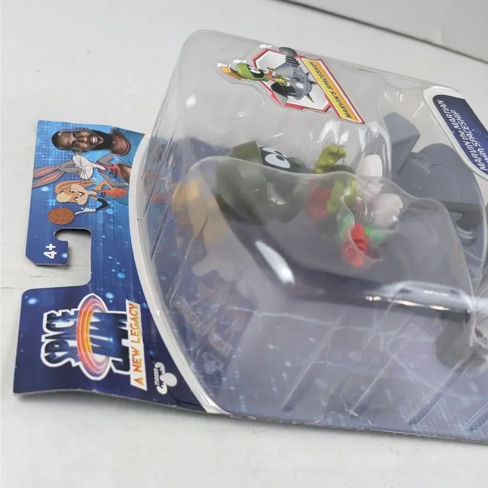 Space Jam A New Legacy Marvin the Martian with Spaceship Figure Sealed Toy